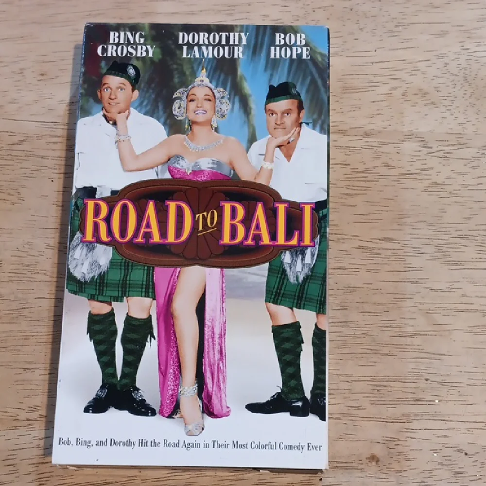 2/$8 Road to Bali VHS Tape